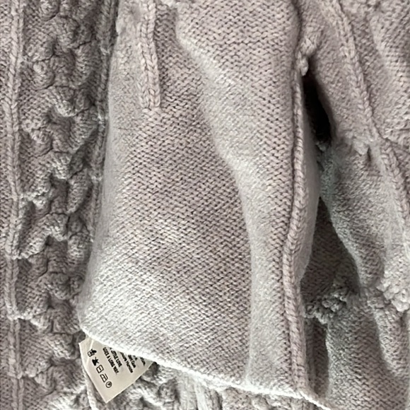 Wilfred Charlisa Merino Wool Fisherman Chunky Cable Knit Sweater Cardigan Sz M - Picture 9 of 15